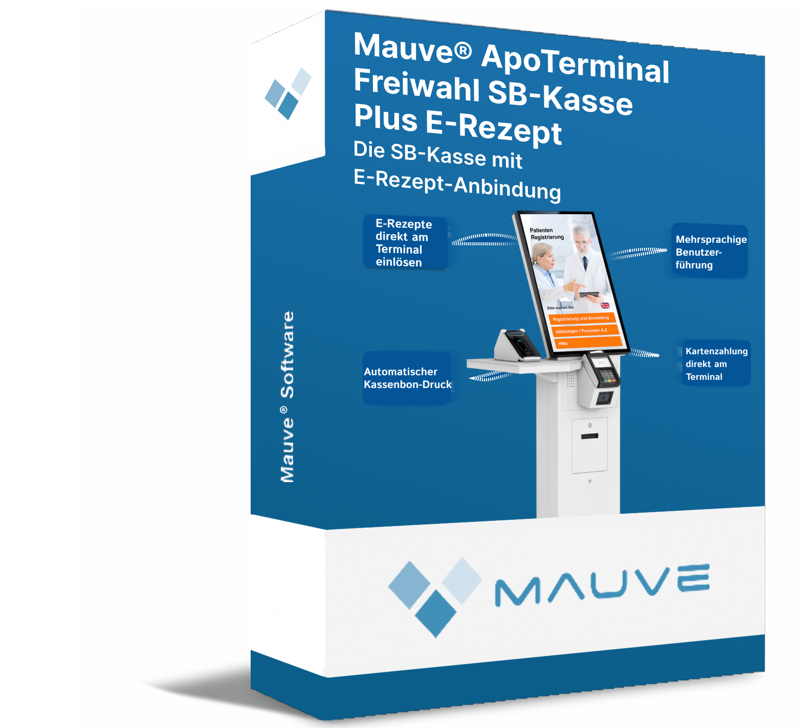Mauve® ApoTerminal Freiwahl SB-Kasse Plus Erezept